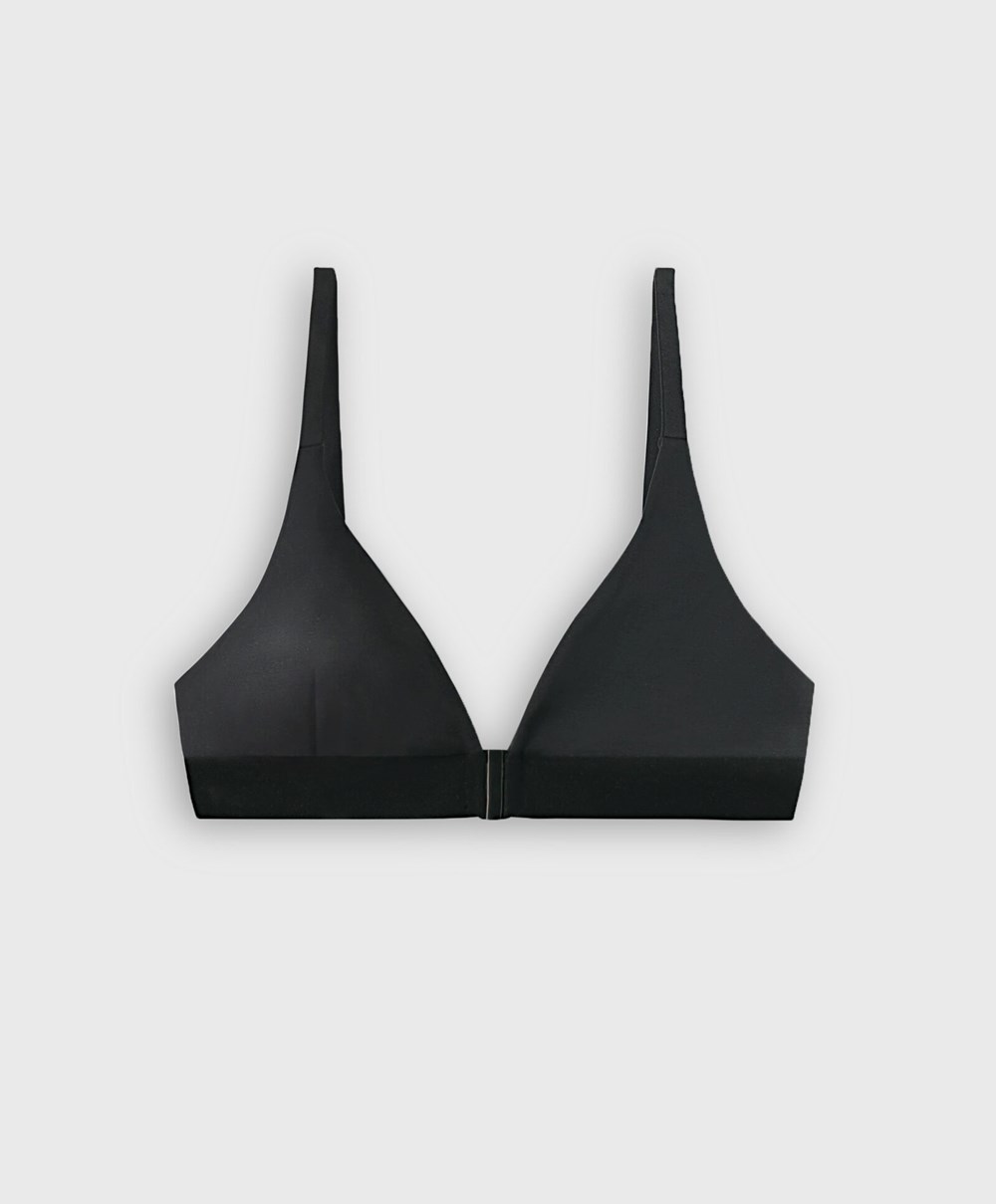 Black Oysho Lola Multiway Bra With Right Cup | JERS91478