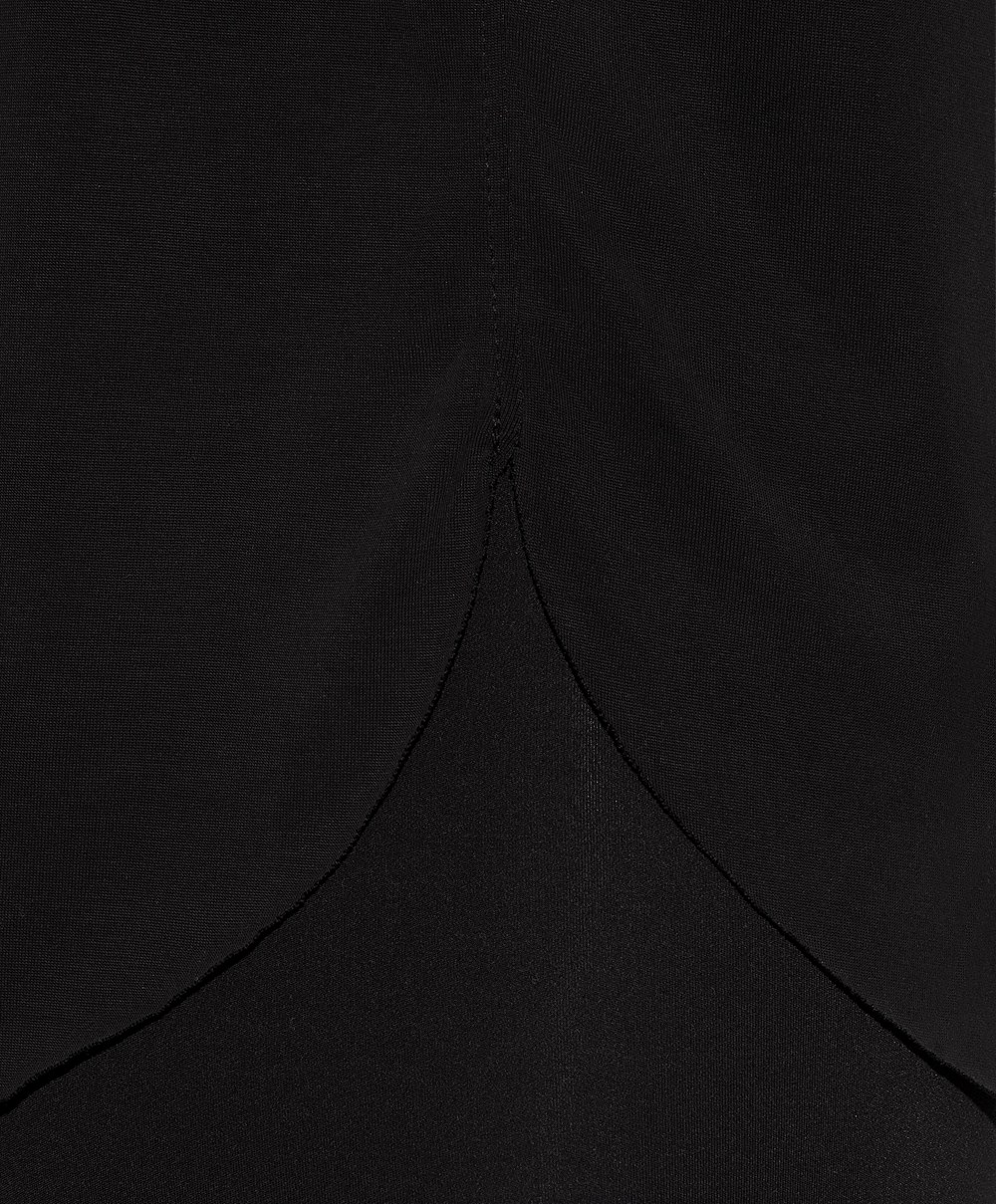 Black Oysho Modal Short-sleeved T-shirt | VEZN20816