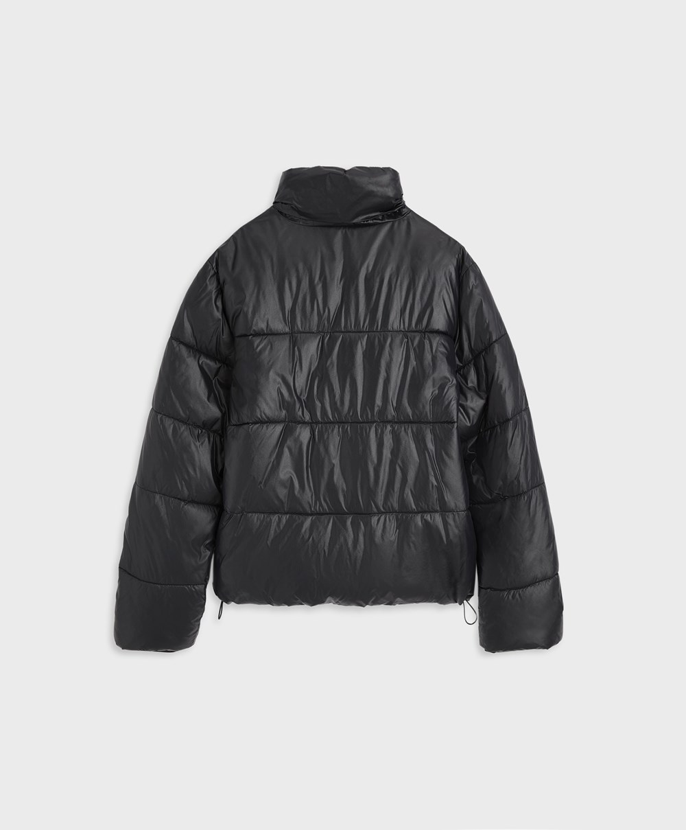 Black Oysho Primaloft® Jacket | KVEG84205