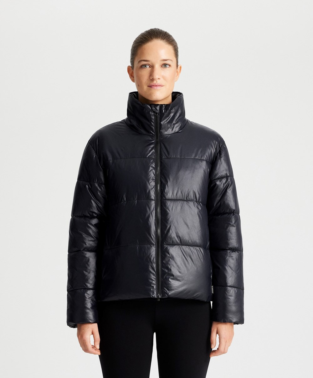 Black Oysho Primaloft® Jacket | KVEG84205