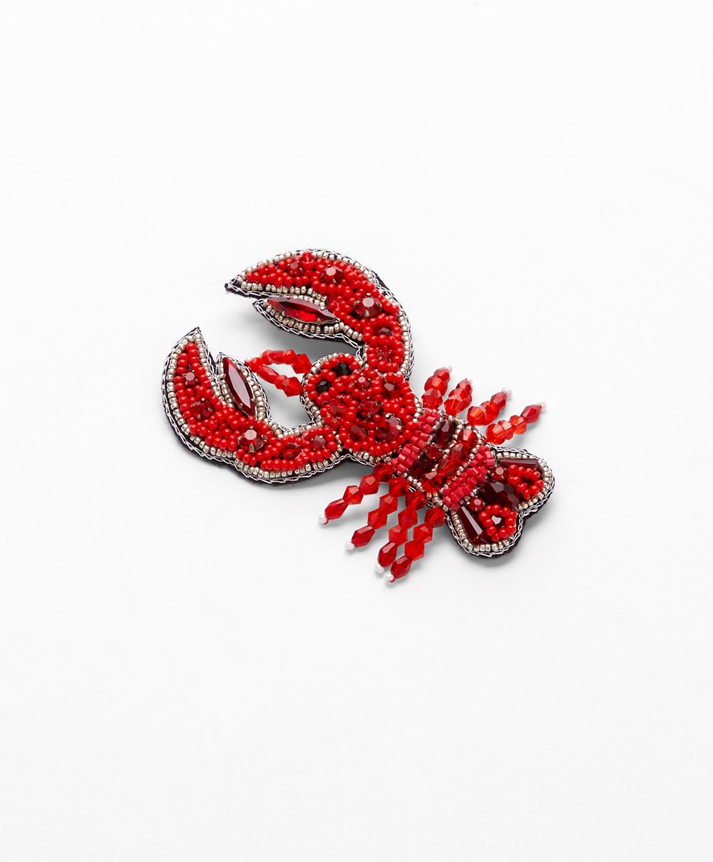 Red Oysho Lobster Brooch | AHTK15328