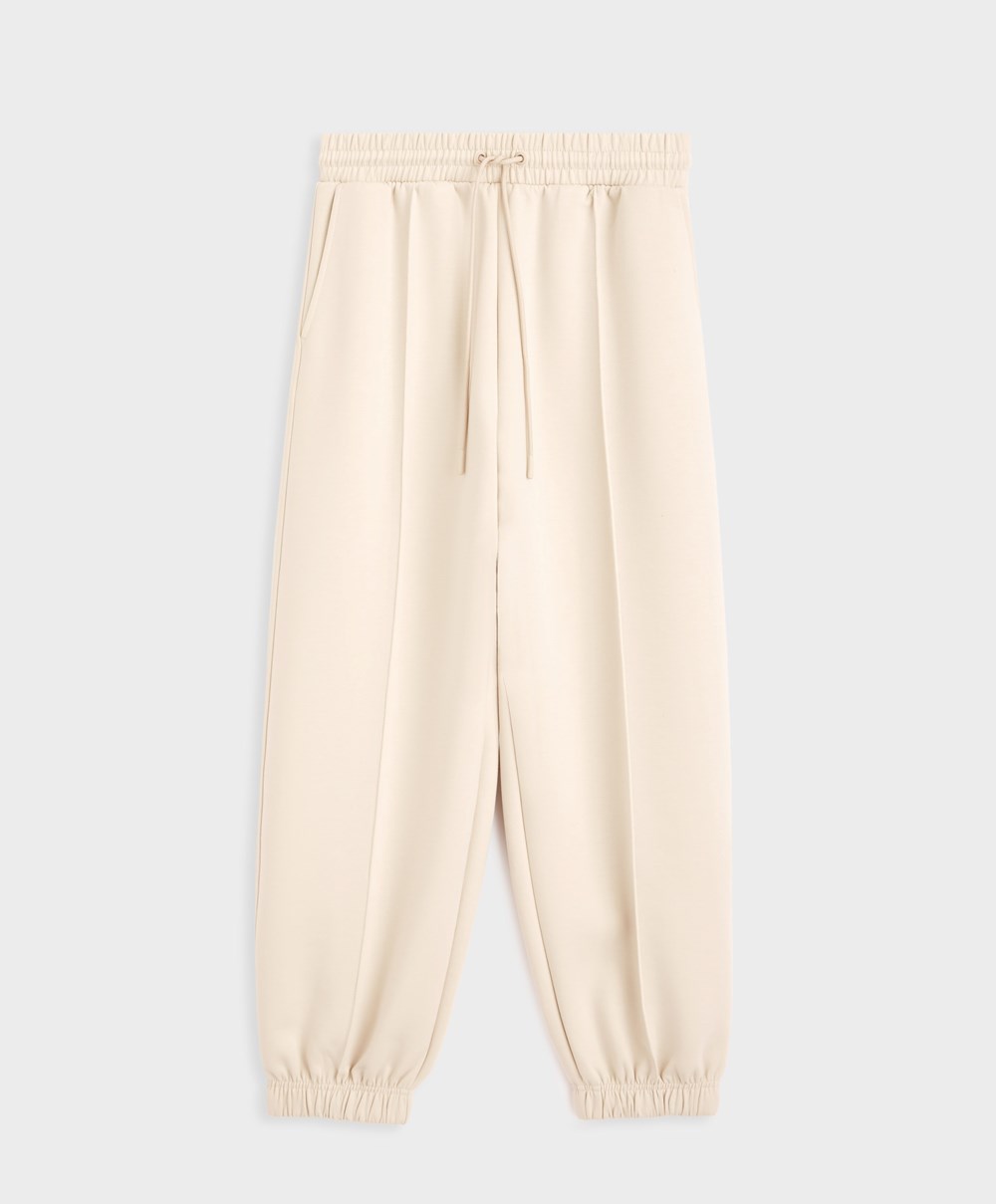 Stone Oysho Joggers With Interlock Detail | JUSV63920