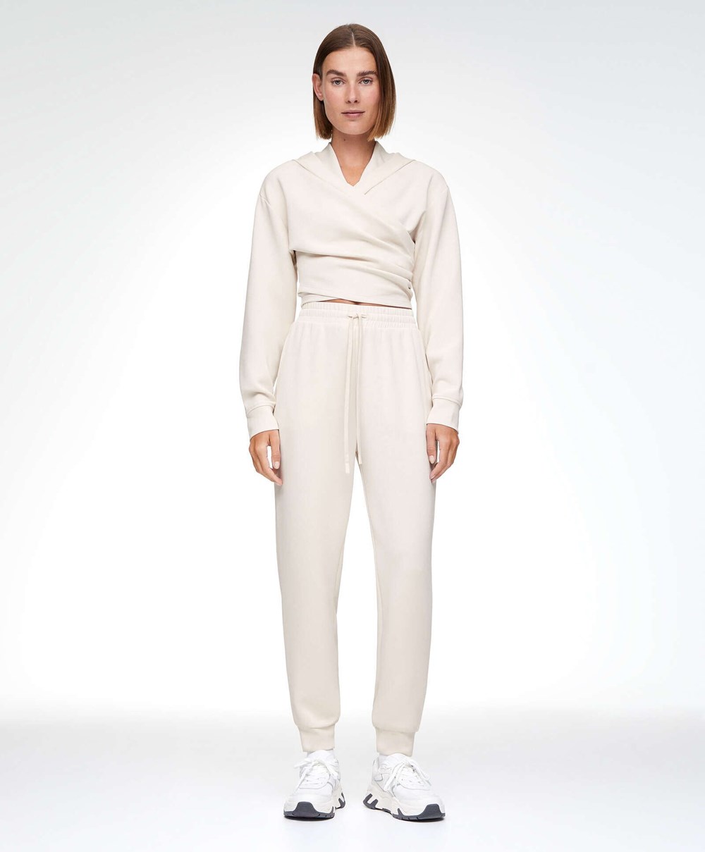 Stone Oysho Modal Jogger Total Look | PAQD52190