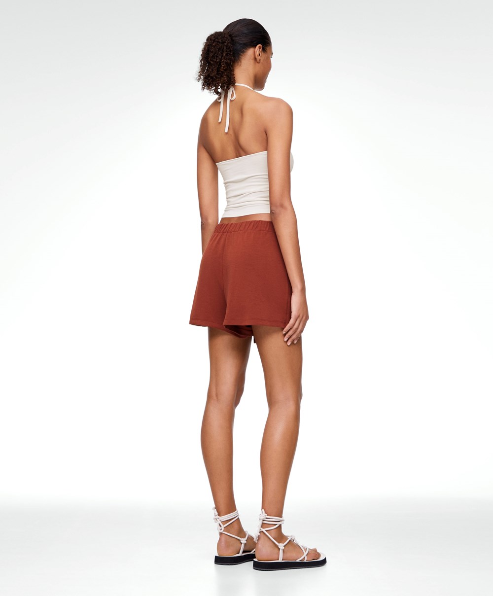 Stone Oysho Modal Strappy Top | ADPI25109