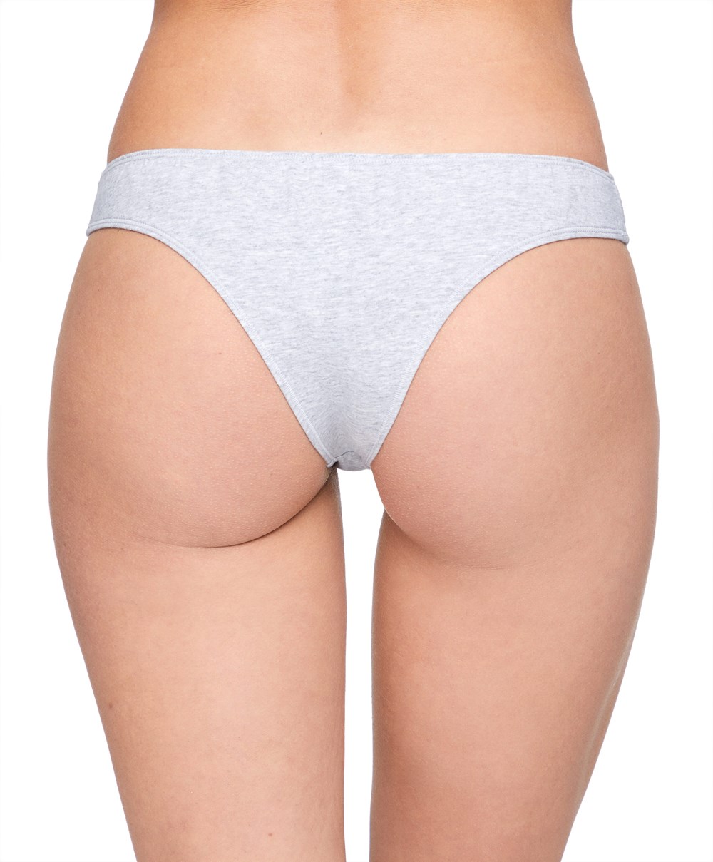 Washed Lime Oysho 7 Cotton Brazilian Briefs | GLMF54236