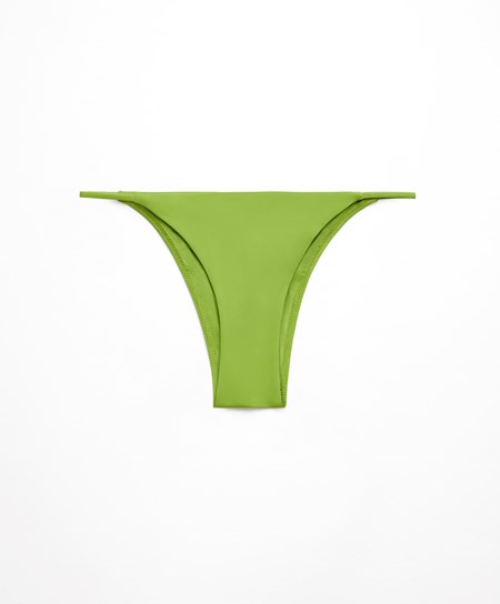 Apple Green Oysho Strappy Medium-coverage Bikini Briefs | SZWN96147