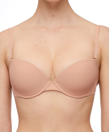 Beige Oysho Polyamide Multiway Classic Bra | MCAI92641