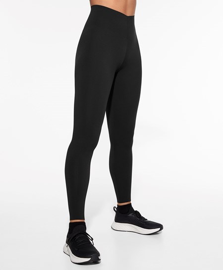 Black Oysho Light Touch 65cm Ankle-length Leggings | AUZP84560