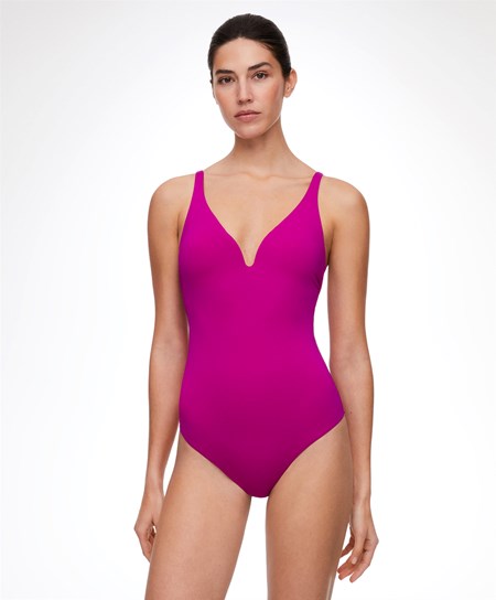 Bougainvillea Oysho Sweetheart Neckline Swimsuit | QKVH34275