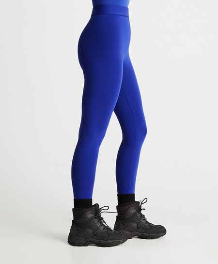 Electric Blue Oysho Super Extra Warm 70cm Ankle-length Leggings | XOPH50863